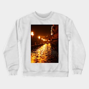 Park Belvedere at Night. Enna, Sicily 2012 Crewneck Sweatshirt